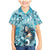 Hawaii Namaka Goddess Of The Sea Family Matching Mermaid Dress and Hawaiian Shirt Polynesian Style LT05 Son's Shirt Turquoise - Polynesian Pride