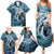 Hawaiian Shark God Kamohoalii Family Matching Summer Maxi Dress and Hawaiian Shirt Polynesian Style LT05 - Polynesian Pride