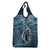 Hawaiian Shark God Kamohoalii Grocery Bag Polynesian Style