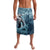 Hawaiian Shark God Kamohoalii Lavalava Polynesian Style LT05 Blue - Polynesian Pride