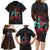 Hawaiian Demigod Maui Family Matching Long Sleeve Bodycon Dress and Hawaiian Shirt Polynesian Mythology LT05 - Polynesian Pride