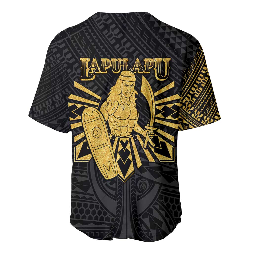 Philippines Tribal Baseball Jersey King Lapu Lapu Gold Version LT05 - Polynesian Pride