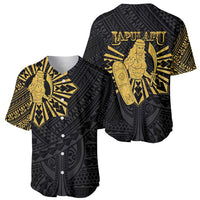 Philippines Tribal Baseball Jersey King Lapu Lapu Gold Version LT05 - Polynesian Pride