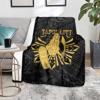 Philippines Tribal Blanket King Lapu Lapu Gold Version LT05 - Polynesian Pride