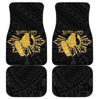 Philippines Tribal Car Mats King Lapu Lapu Gold Version LT05 - Polynesian Pride