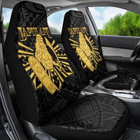Philippines Tribal Car Seat Cover King Lapu Lapu Gold Version LT05 - Polynesian Pride