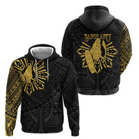 Philippines Tribal Hoodie King Lapu Lapu Gold Version LT05 - Polynesian Pride