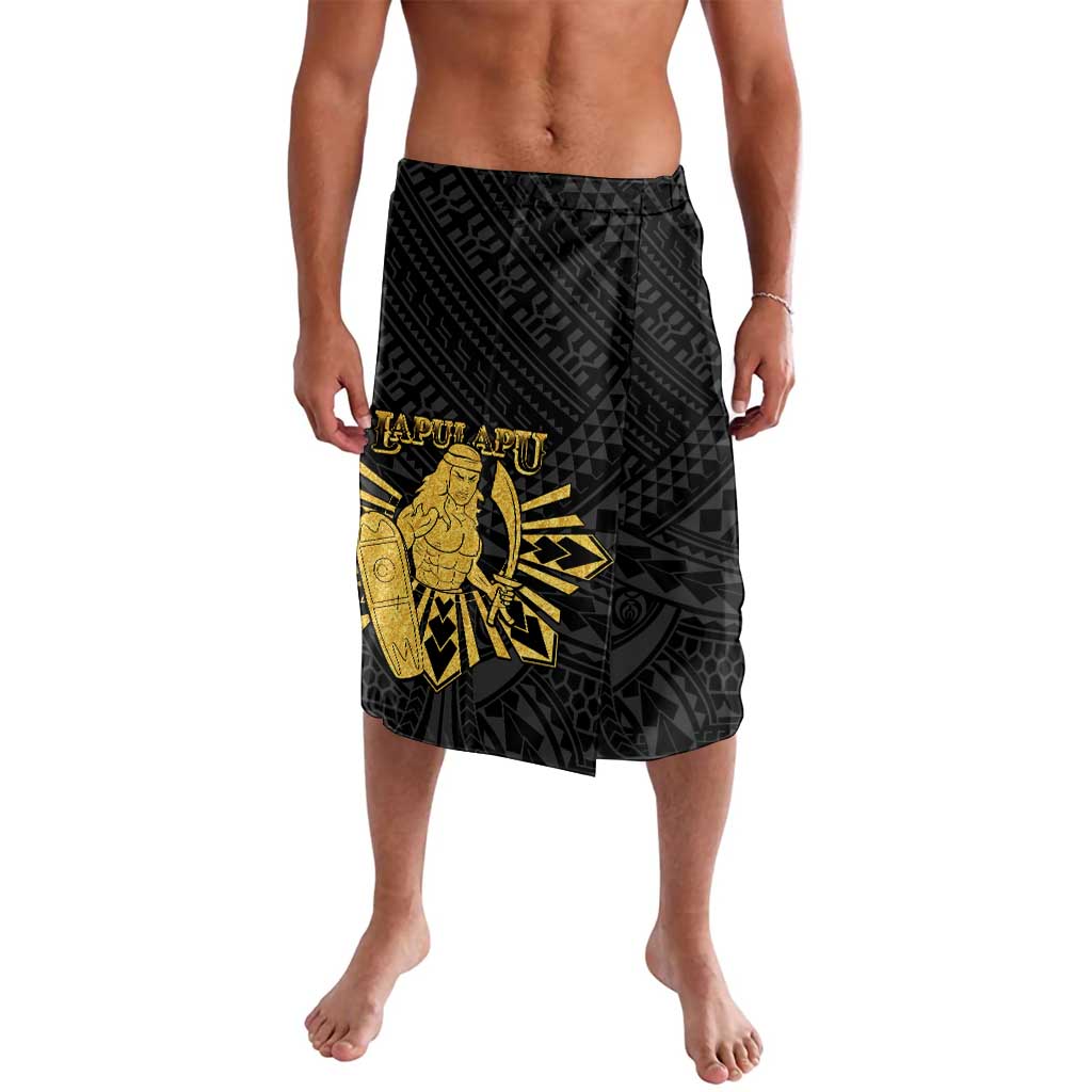 Philippines Tribal Lavalava King Lapu Lapu Gold Version LT05 Gold - Polynesian Pride