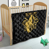 Philippines Tribal Quilt King Lapu Lapu Gold Version LT05 - Polynesian Pride
