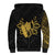 Philippines Tribal Sherpa Hoodie King Lapu Lapu Gold Version