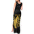 Philippines Tribal Tank Maxi Dress King Lapu Lapu Gold Version