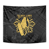 Philippines Tribal Tapestry King Lapu Lapu Gold Version LT05 - Polynesian Pride