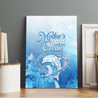 Mother's Love Is Deeper Than Ocean Canvas Wall Art Polynesian Style LT05 - Polynesian Pride