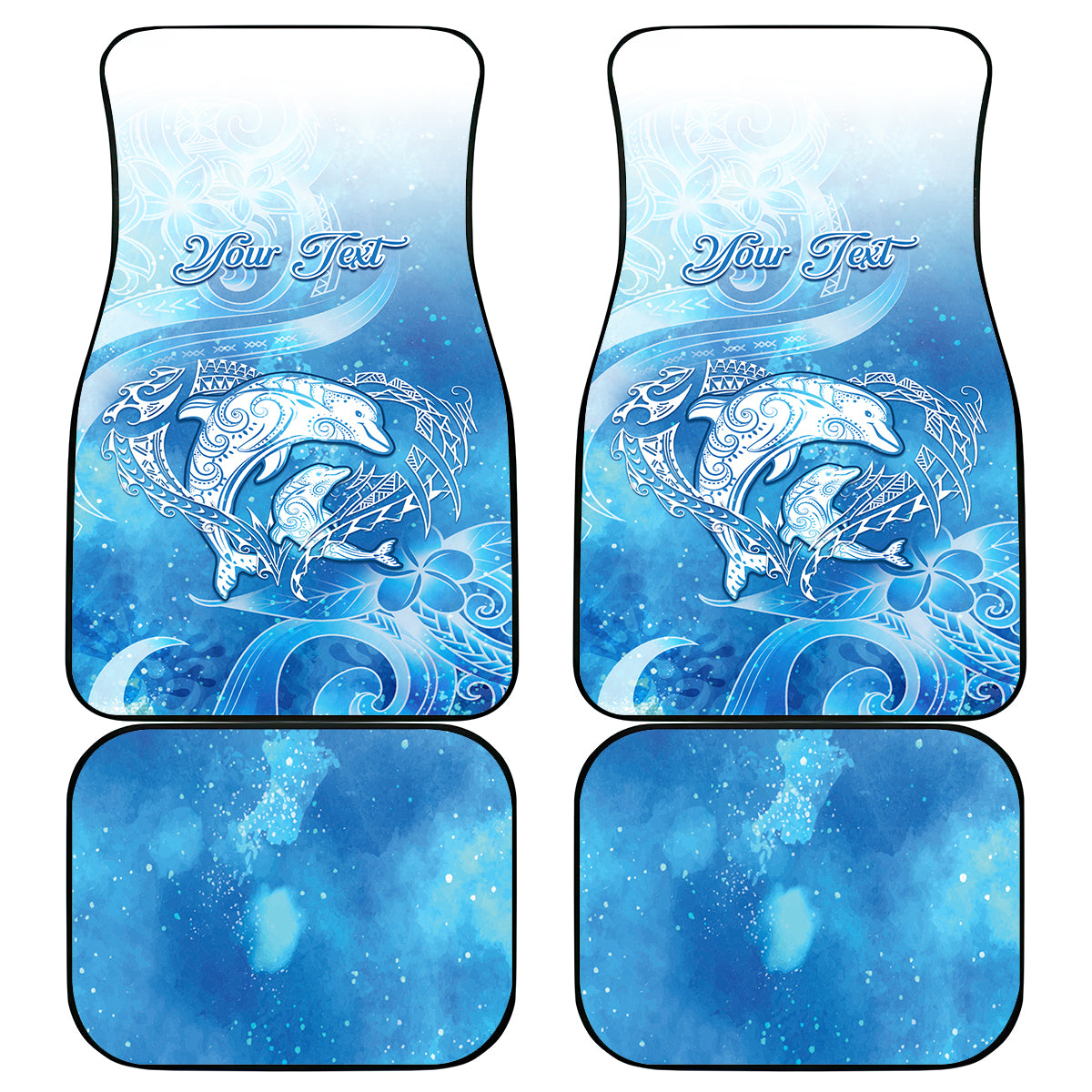 Mother's Love Is Deeper Than Ocean Car Mats Polynesian Style LT05 - Polynesian Pride