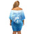 Mother's Love Is Deeper Than Ocean Family Matching Off Shoulder Short Dress and Hawaiian Shirt Polynesian Style