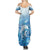 Mother's Love Is Deeper Than Ocean Family Matching Summer Maxi Dress and Hawaiian Shirt Polynesian Style