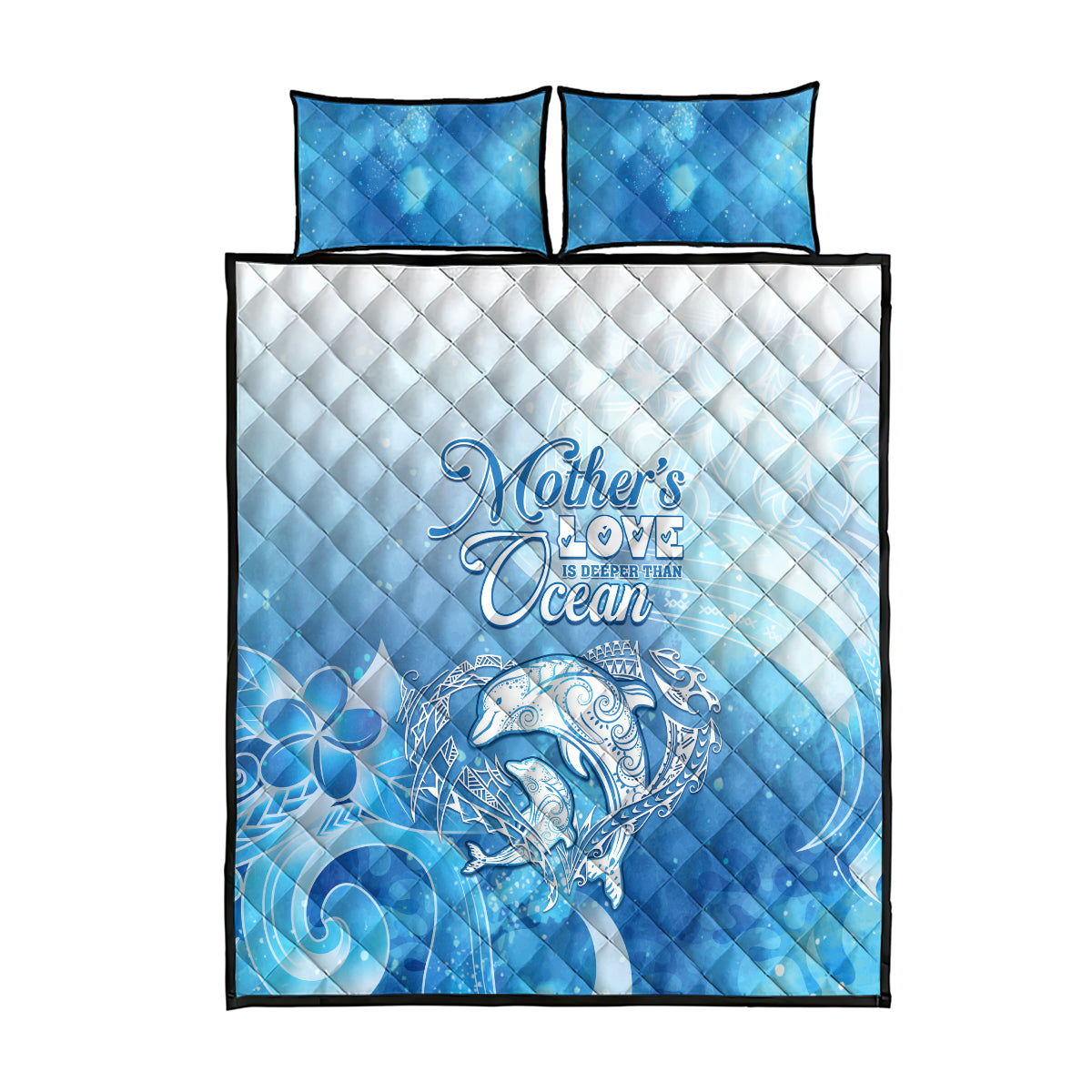Mother's Love Is Deeper Than Ocean Quilt Bed Set Polynesian Style LT05 - Polynesian Pride