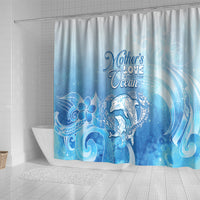 Mother's Love Is Deeper Than Ocean Shower Curtain Polynesian Style LT05 - Polynesian Pride