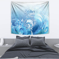 Mother's Love Is Deeper Than Ocean Tapestry Polynesian Style LT05 - Polynesian Pride