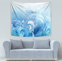 Mother's Love Is Deeper Than Ocean Tapestry Polynesian Style LT05 - Polynesian Pride