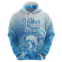 Mother's Love Is Deeper Than Ocean Zip Hoodie Polynesian Style LT05 - Polynesian Pride