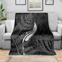 New Zealand Chur Bro Blanket Maori Koru With Silver Fern LT05 - Polynesian Pride
