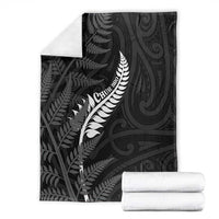 New Zealand Chur Bro Blanket Maori Koru With Silver Fern LT05 - Polynesian Pride