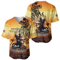 Hawaii Memorial Day Baseball Jersey Remember Their Sacrifice LT05 - Polynesian Pride