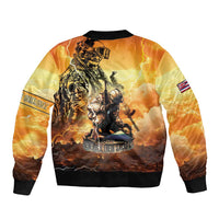 Hawaii Memorial Day Bomber Jacket Remember Their Sacrifice LT05 - Polynesian Pride