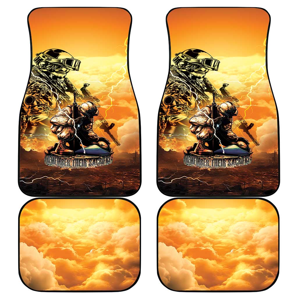 Hawaii Memorial Day Car Mats Remember Their Sacrifice LT05 - Polynesian Pride