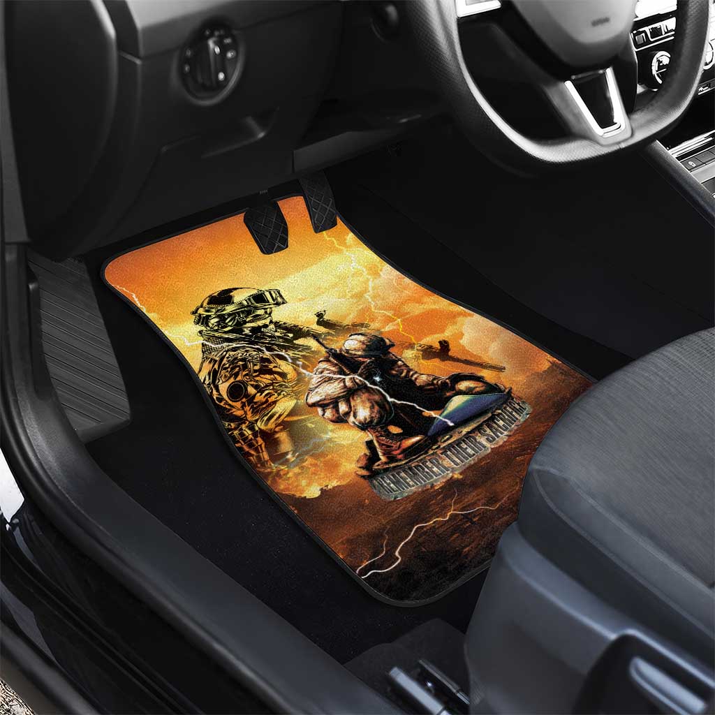 Hawaii Memorial Day Car Mats Remember Their Sacrifice LT05 - Polynesian Pride