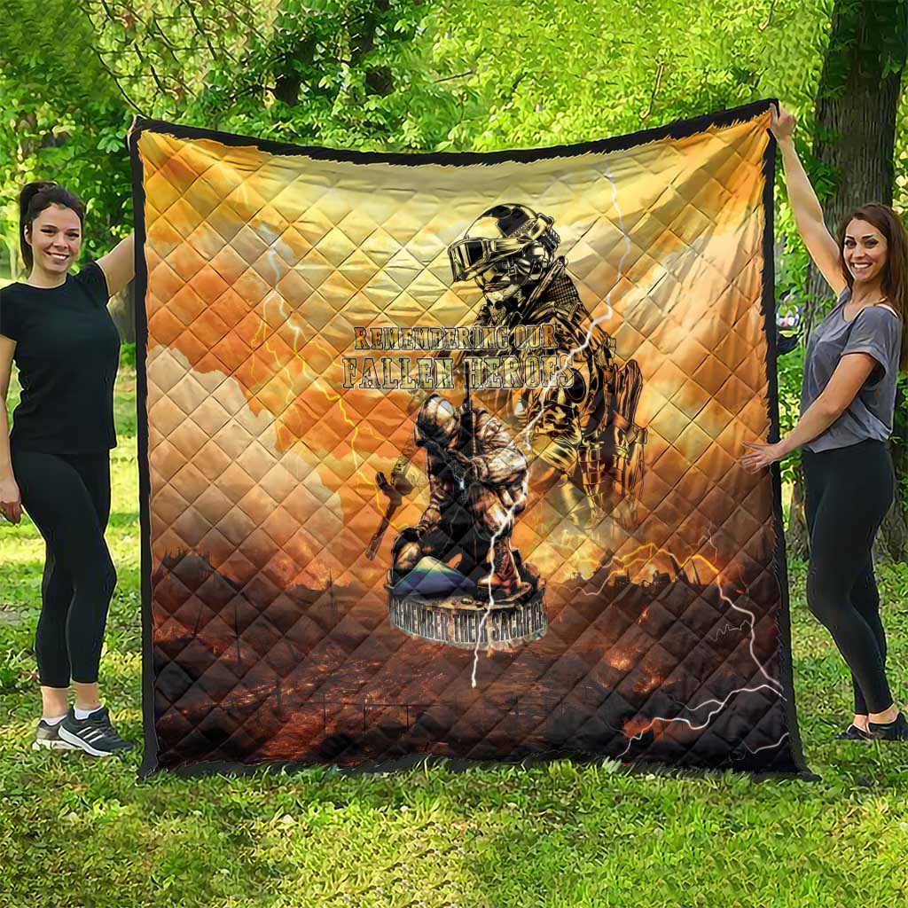 Hawaii Memorial Day Quilt Remember Their Sacrifice LT05 - Polynesian Pride