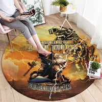 Hawaii Memorial Day Round Carpet Remember Their Sacrifice LT05 - Polynesian Pride