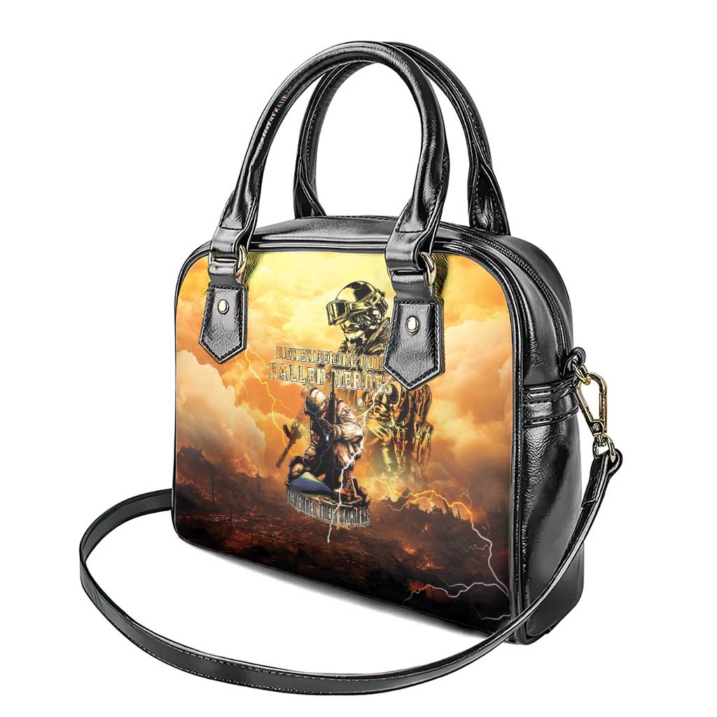 Hawaii Memorial Day Shoulder Handbag Remember Their Sacrifice LT05 - Polynesian Pride