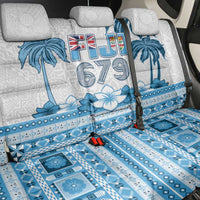 Fiji 679 Constitution Day Back Car Seat Cover Fijian Tapa Pattern LT05 - Polynesian Pride