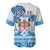 Fiji 679 Constitution Day Baseball Jersey Fijian Tapa Pattern