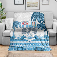 Fiji 679 Constitution Day Blanket Fijian Tapa Pattern LT05 - Polynesian Pride