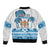 Fiji 679 Constitution Day Bomber Jacket Fijian Tapa Pattern