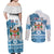 Fiji 679 Constitution Day Couples Matching Off Shoulder Maxi Dress and Long Sleeve Button Shirt Fijian Tapa Pattern