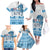 Fiji 679 Constitution Day Family Matching Off The Shoulder Long Sleeve Dress and Hawaiian Shirt Fijian Tapa Pattern