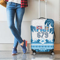 Fiji 679 Constitution Day Luggage Cover Fijian Tapa Pattern LT05 - Polynesian Pride