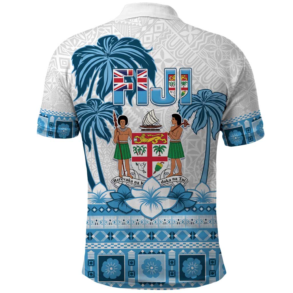 Fiji 679 Constitution Day Polo Shirt Fijian Tapa Pattern LT05 - Polynesian Pride