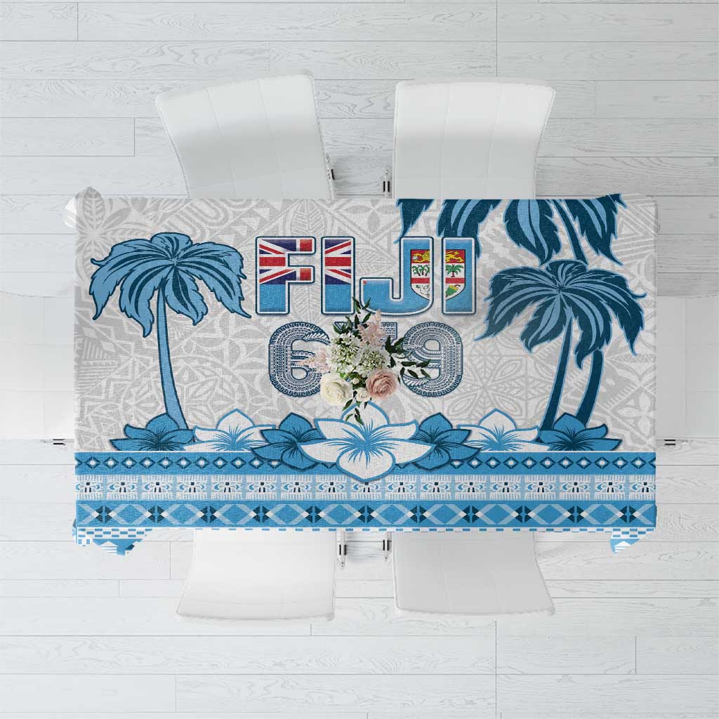 Fiji 679 Constitution Day Tablecloth Fijian Tapa Pattern