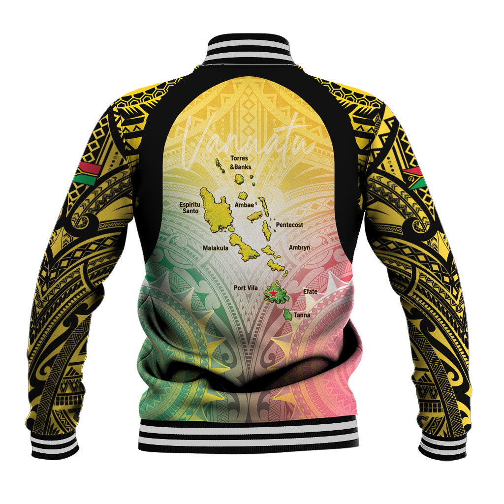 Vanuatu Independence Day Baseball Jacket The Untouched Paradise LT05 - Polynesian Pride