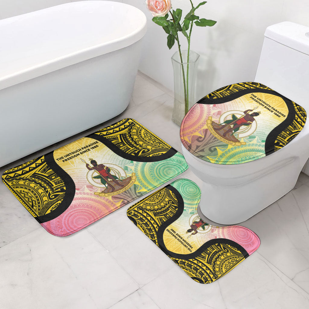Vanuatu Independence Day Bathroom Set The Untouched Paradise LT05 - Polynesian Pride