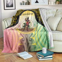 Vanuatu Independence Day Blanket The Untouched Paradise LT05 Colorful - Polynesian Pride