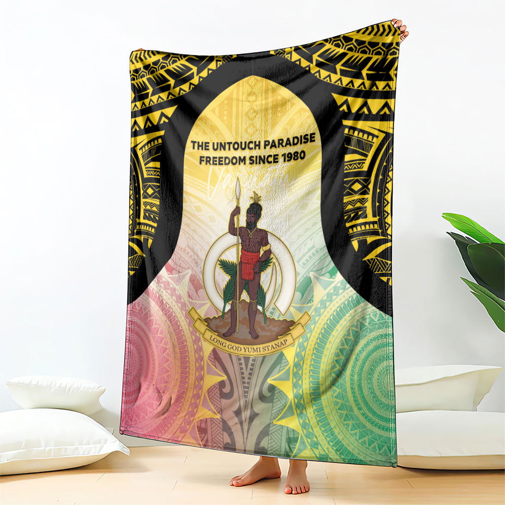 Vanuatu Independence Day Blanket The Untouched Paradise LT05 - Polynesian Pride