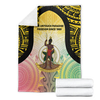 Vanuatu Independence Day Blanket The Untouched Paradise LT05 - Polynesian Pride