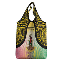 Vanuatu Independence Day Grocery Bag The Untouched Paradise LT05 - Polynesian Pride