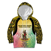 Vanuatu Independence Day Kid Hoodie The Untouched Paradise LT05 Hoodie Colorful - Polynesian Pride